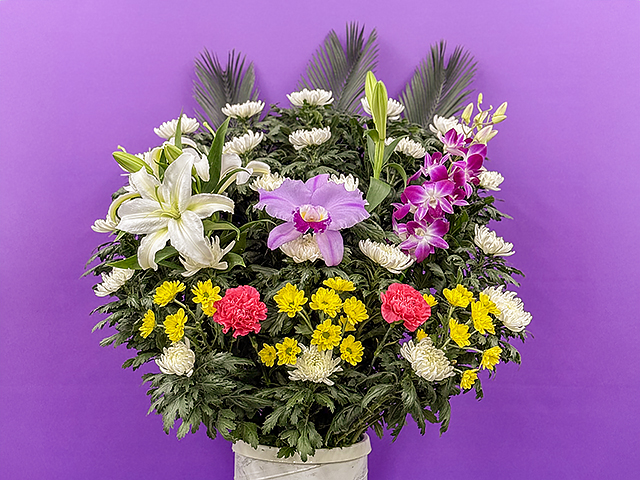 葬儀用供花（和花）15,000円（まごのて屋）