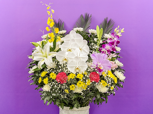 葬儀用供花（和花）25,000円（まごのて屋）